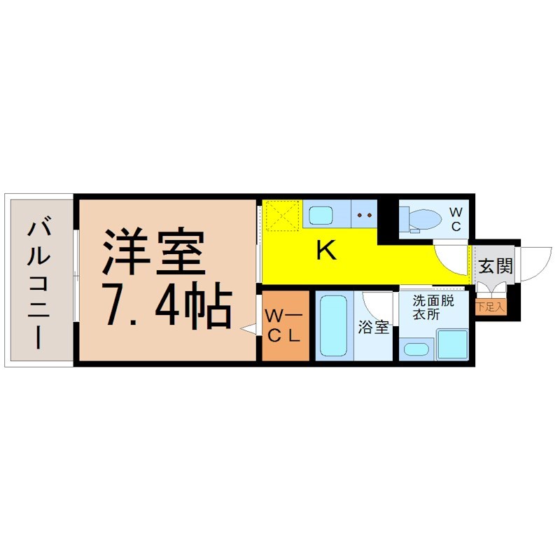 GRAND ESPOIR IZUMI（グランエスポワール泉） 間取り