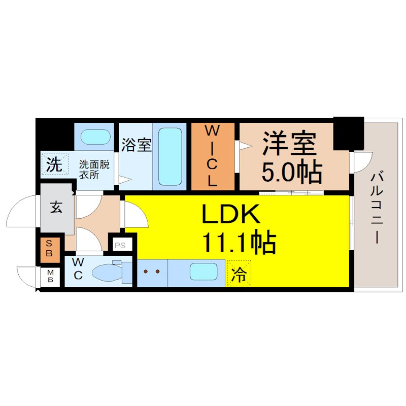 エスポワール黄金 間取り