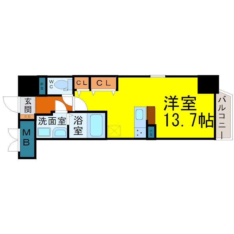 グランパークタワー 間取り