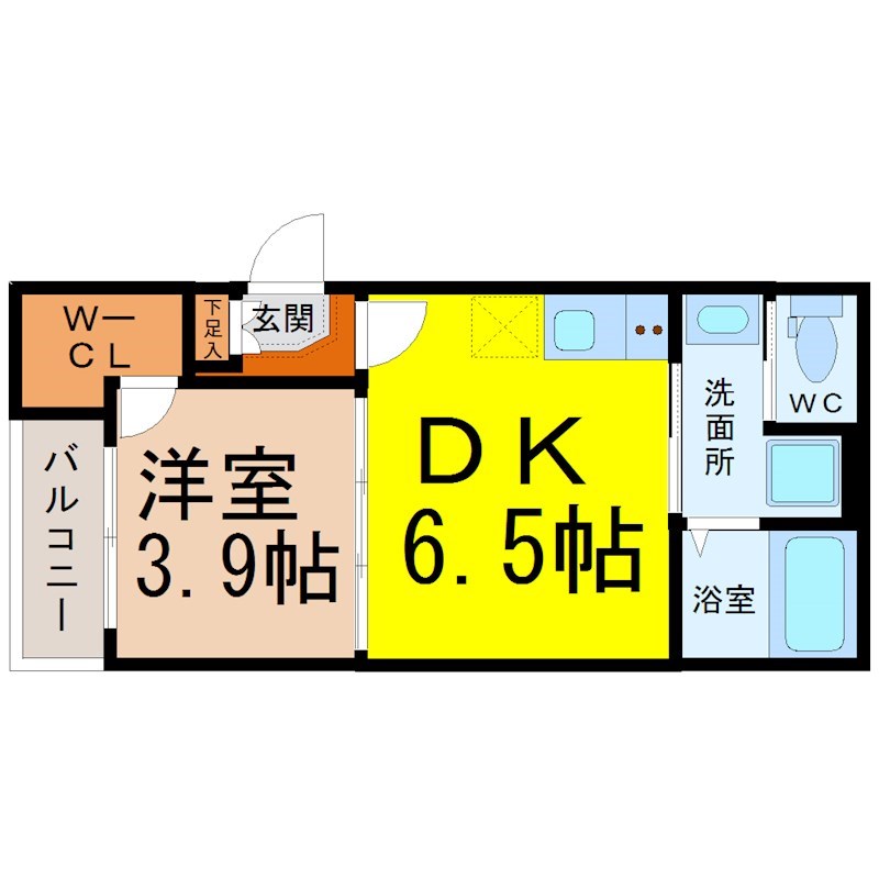 ハーモニーテラス高須賀町II 間取り