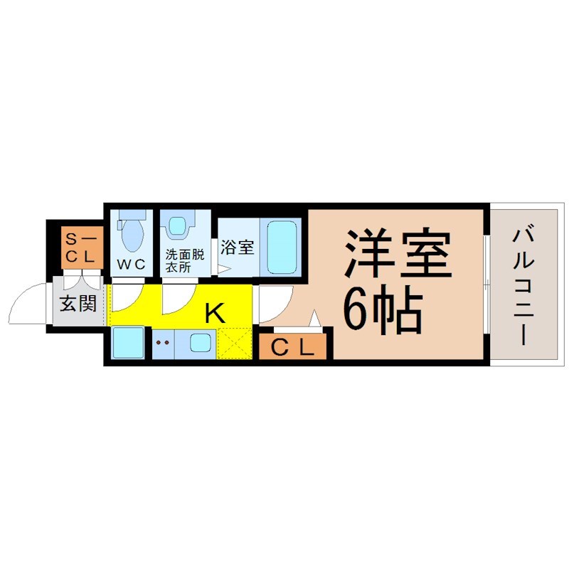 ディアレイシャス上前津 間取り