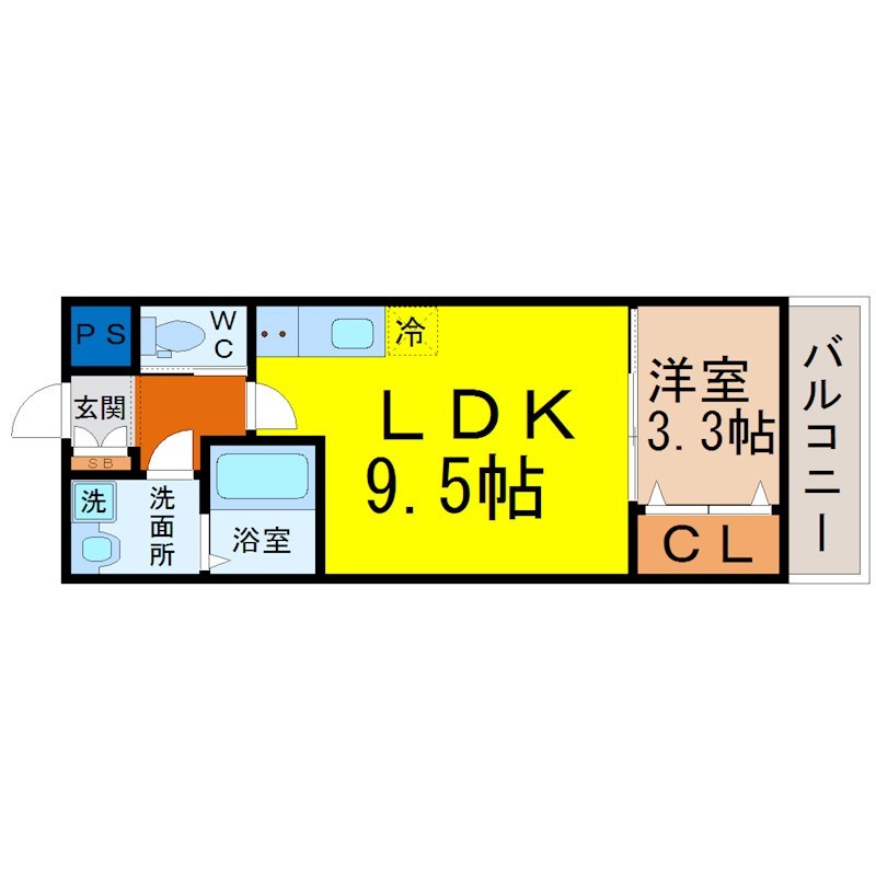 アルバーノ千種Ｓｐｉｃａ 間取り