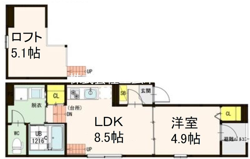 フェニーチェ名古屋 間取り