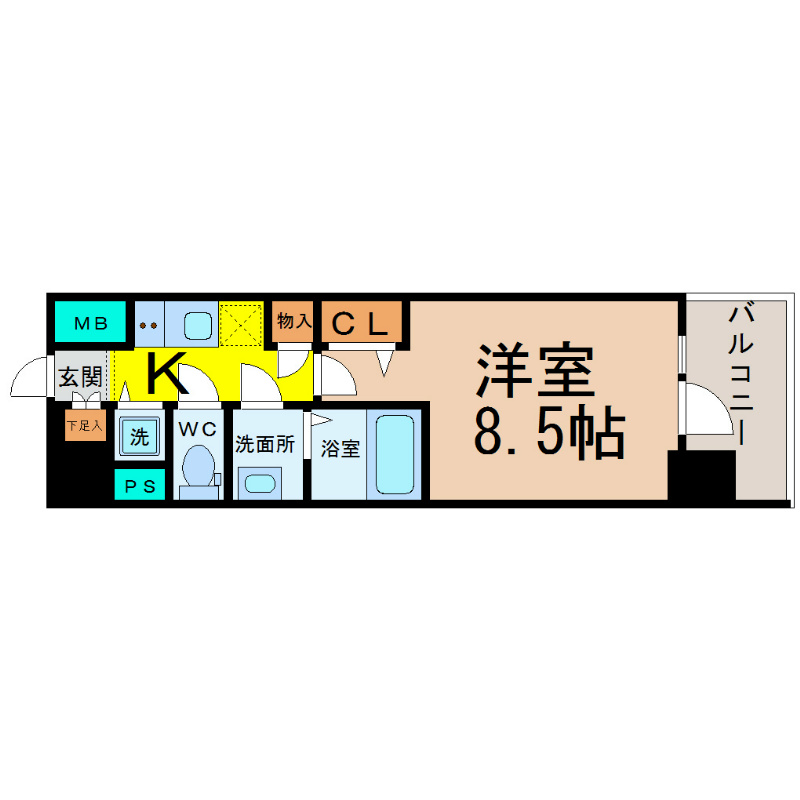 プレサンス錦ラウム 間取り