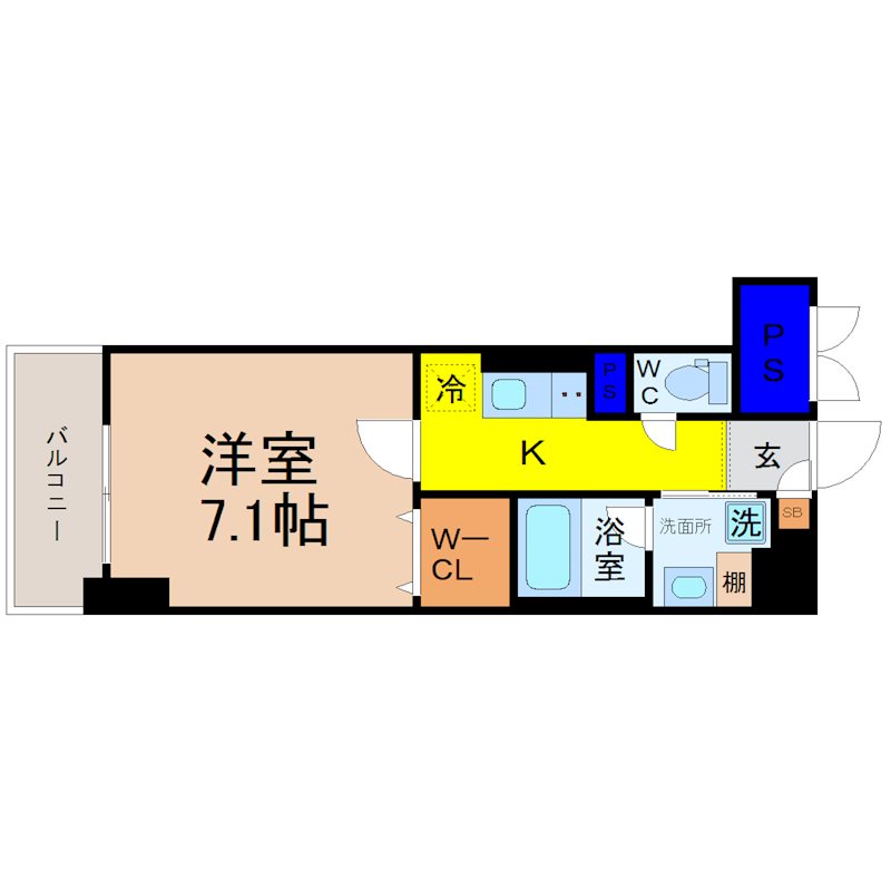 サクシード大曽根 間取り