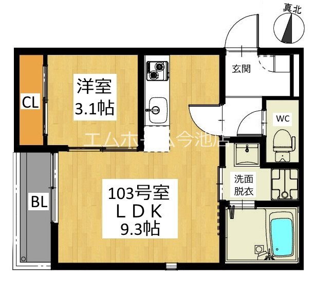 ＧＲＡＮＤＴＩＣ金山 間取り