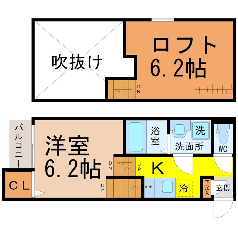 ＰＬＡＩＳＩＲ（プレジール） 間取り