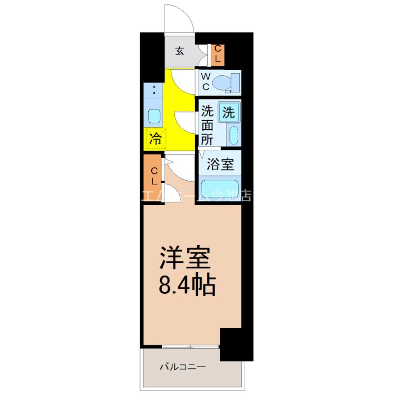 エスリード泉プレステージ 間取り