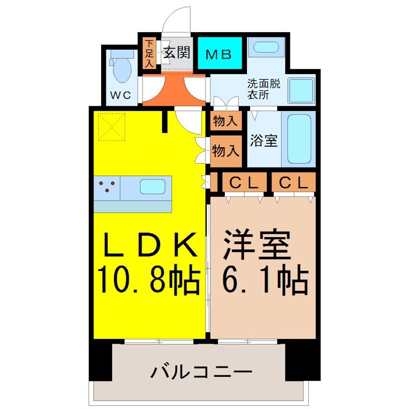 プレサンス桜通グレイス 間取り