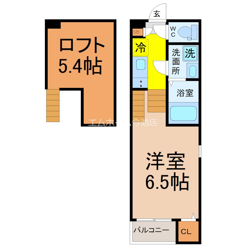 ハーモニーテラス清水Ⅳ 間取り