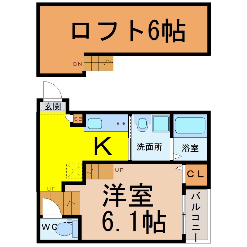コンフォルタ杉村 間取り