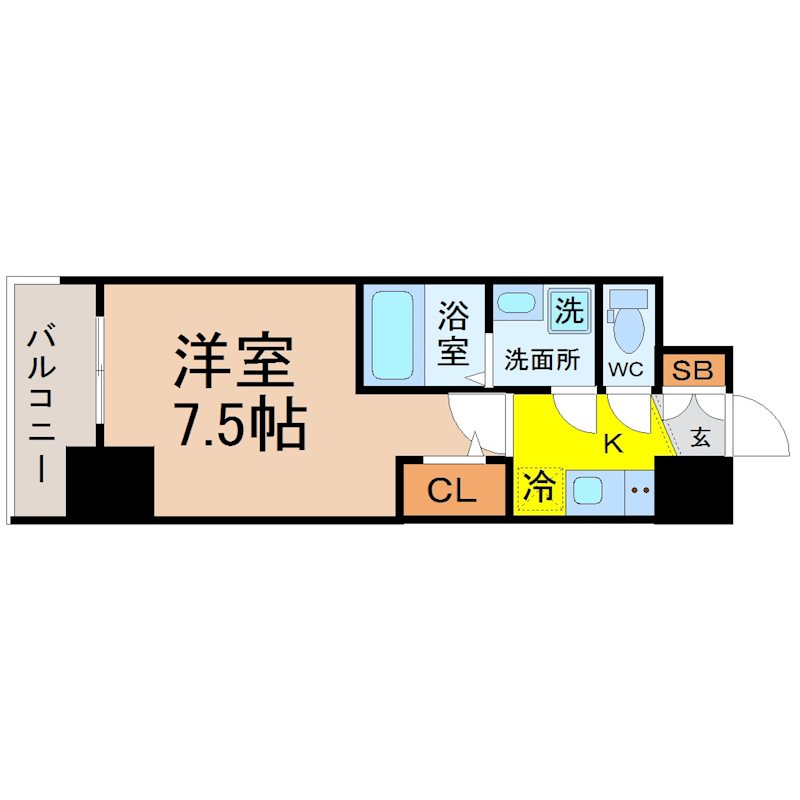 エスリード池下レスティア 間取り