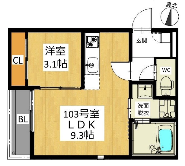 ＧＲＡＮＤＴＩＣ金山 間取り