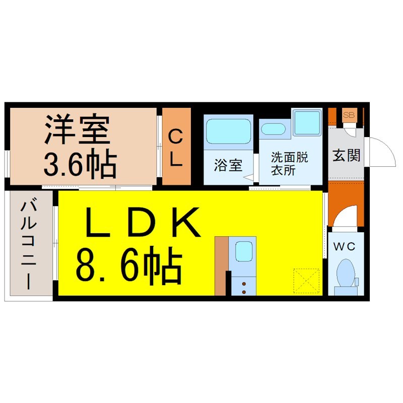 Maison Le Verre（メゾンルヴェール） 間取り