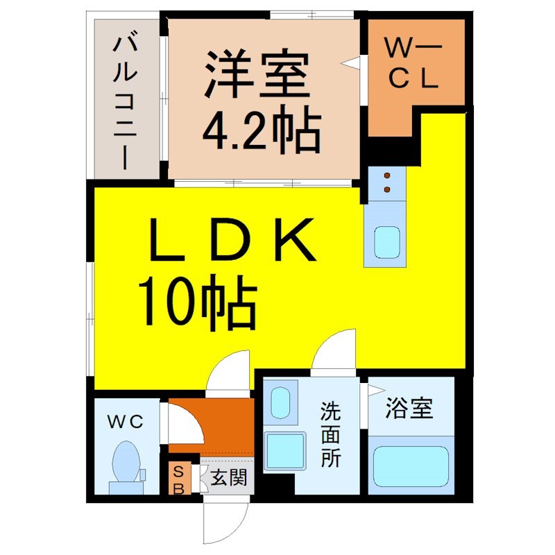 ハーモニーテラス柳田町II 間取り