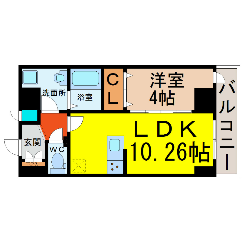 ベラヴィスタ神田 間取り