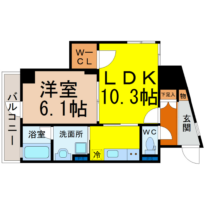 コンセール葵 間取り