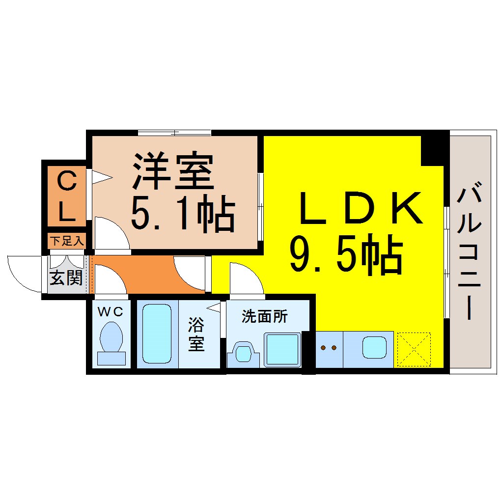 サンマール金山南 間取り