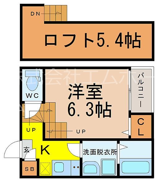 プリマベーラＫ 間取り