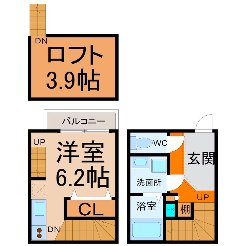 コンフォート本陣 間取り