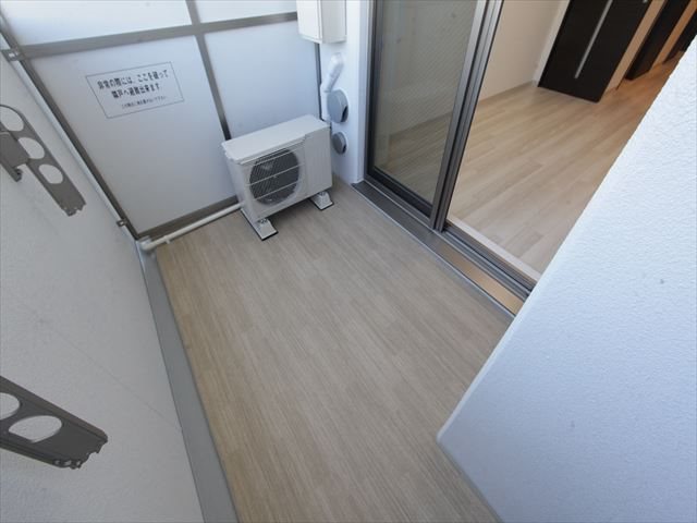 エステムコート名古屋平安通クチュール ベランダ