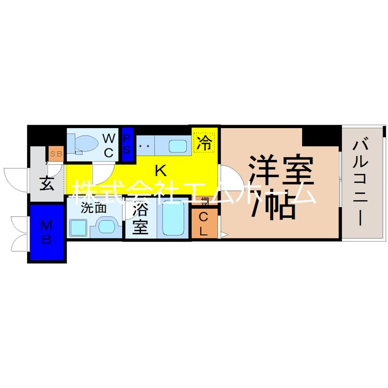 ヴェルドミール 間取り