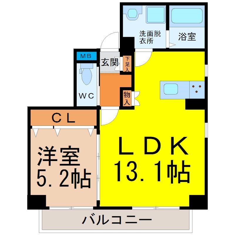 マイステージ大久手 間取り