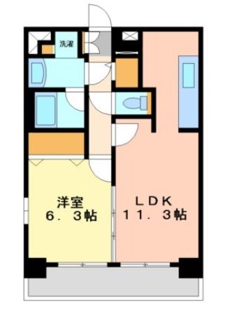プレサンス名古屋ＳＴＡＴＩＯＮアブソリュート 間取り