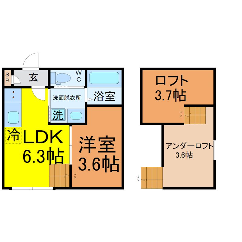 DLIFE則武 間取り
