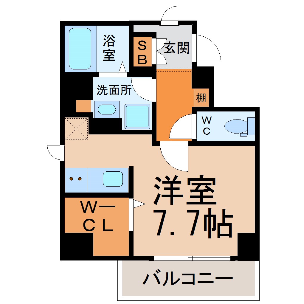 アビタシオン今池マルシェ 間取り