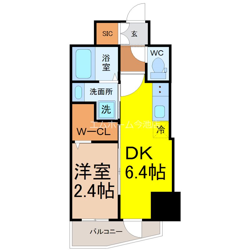 エステムコート名古屋葵 間取り