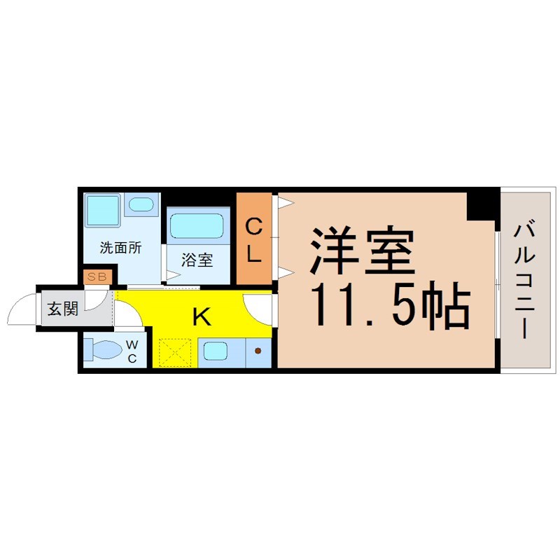 TQレジデンス名古屋錦 間取り