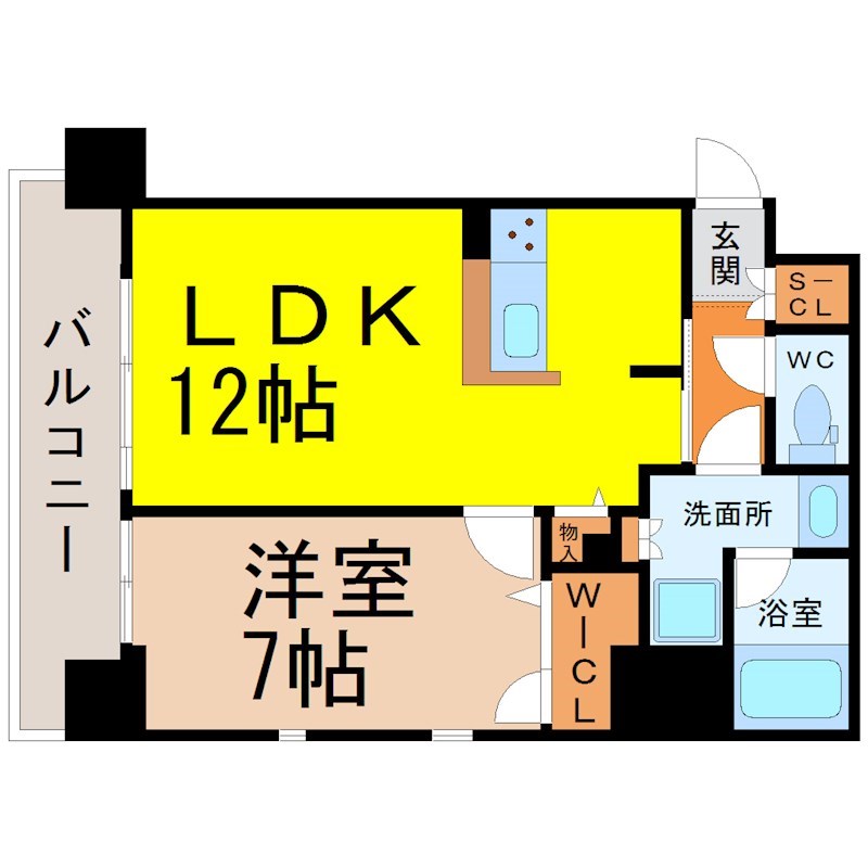 ファーストレジデンス栄 間取り