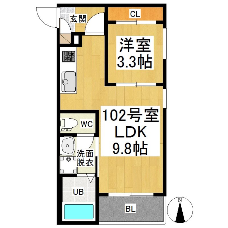 REGALEST中村公園西 間取り