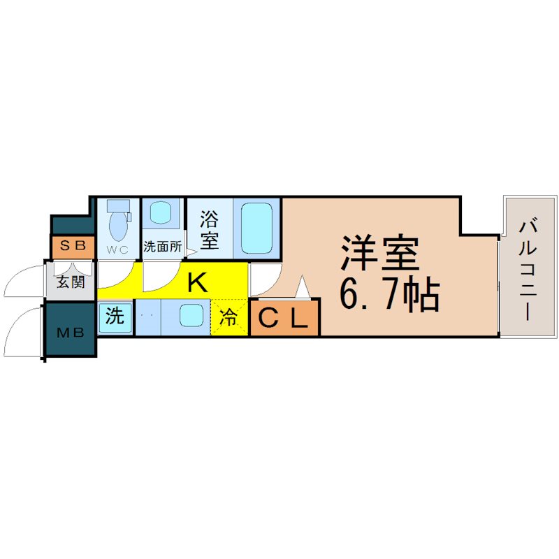 エステムコート名古屋グロース 間取り