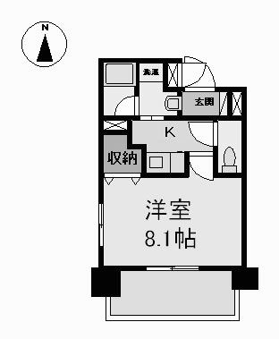 レーベスト志賀本通 間取り