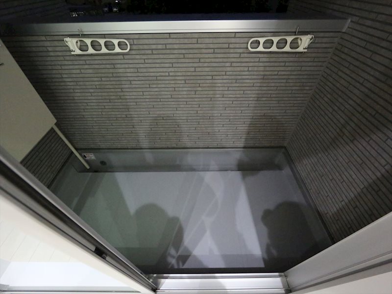 Aube鈍池町（オーブ鈍池町） ベランダ