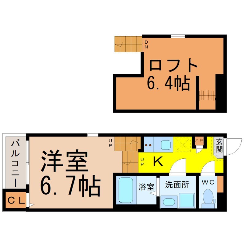ハーモニーテラス城北町 間取り