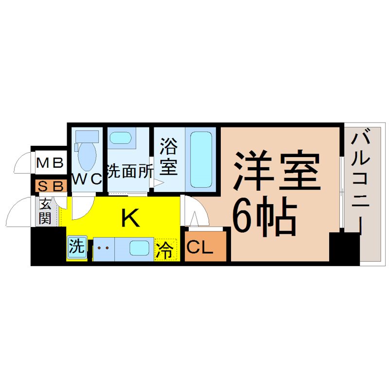 エステムコート名古屋ステーションクロス 間取り