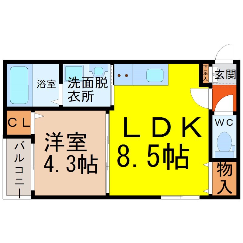 エンジェルケープ 間取り