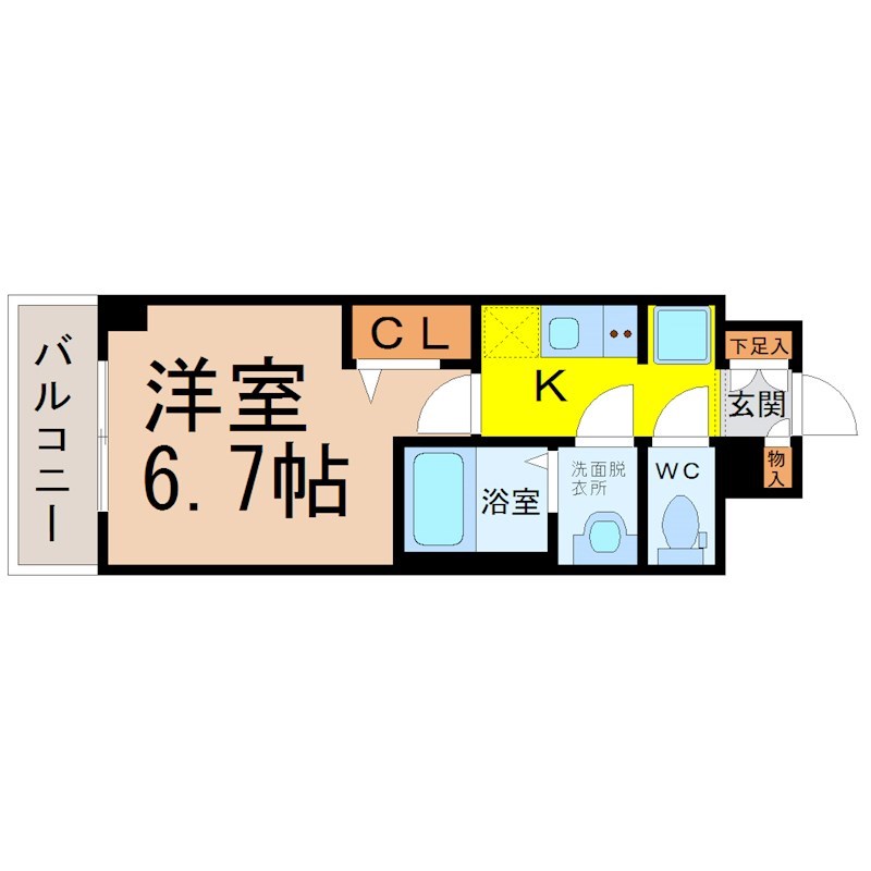 プレサンス大曽根駅前ファースト 間取り