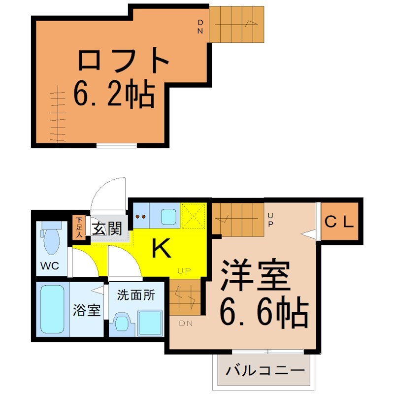 ＰＬＡＩＳＩＲ（プレジール） 間取り