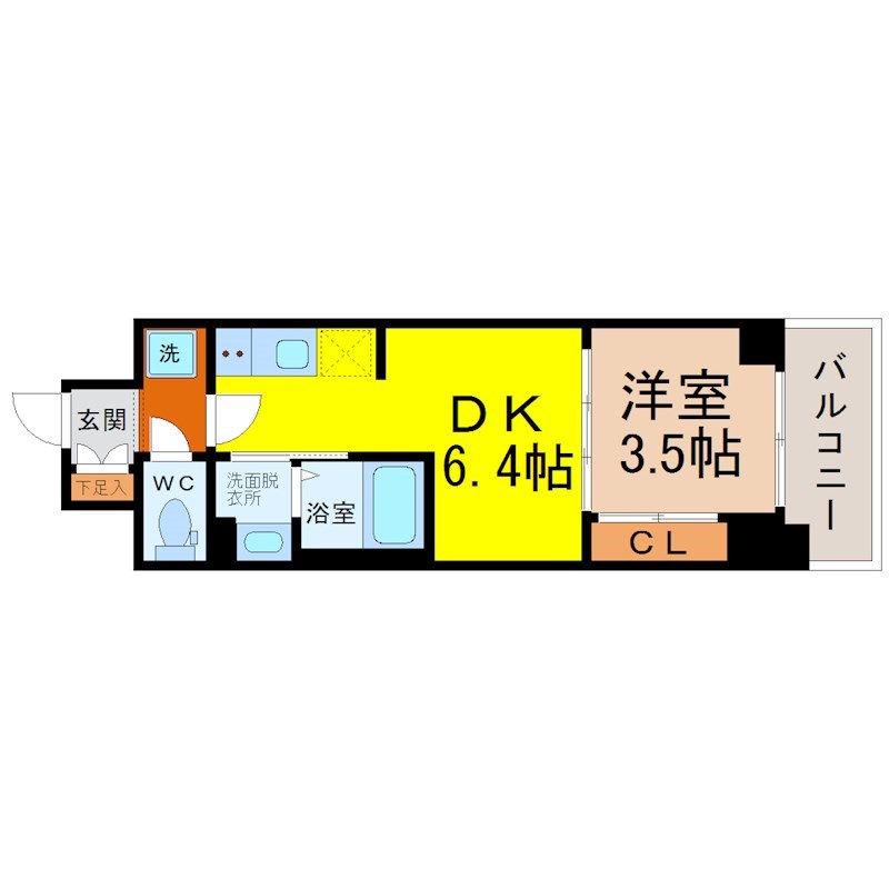 Ｌ＆Ｃレジデンス鶴舞公園 間取り