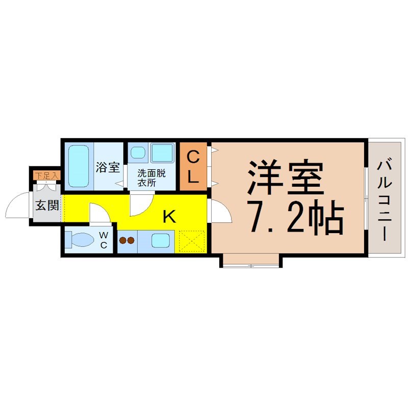 クレシェール大須 間取り
