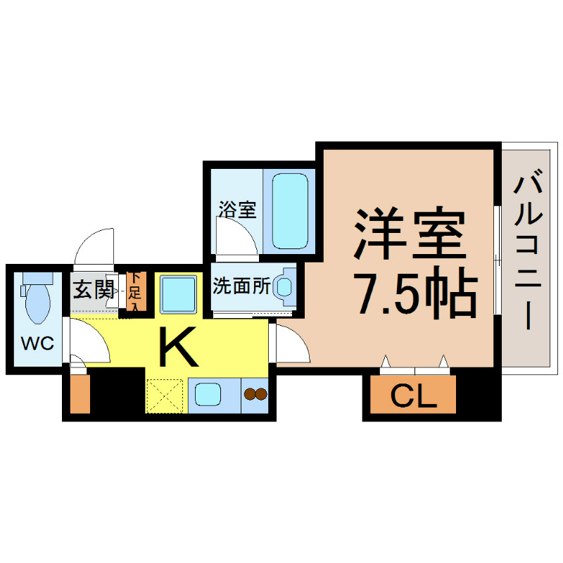 ｎｅｘｔａｇｅＩ（ネクステージワン） 間取り