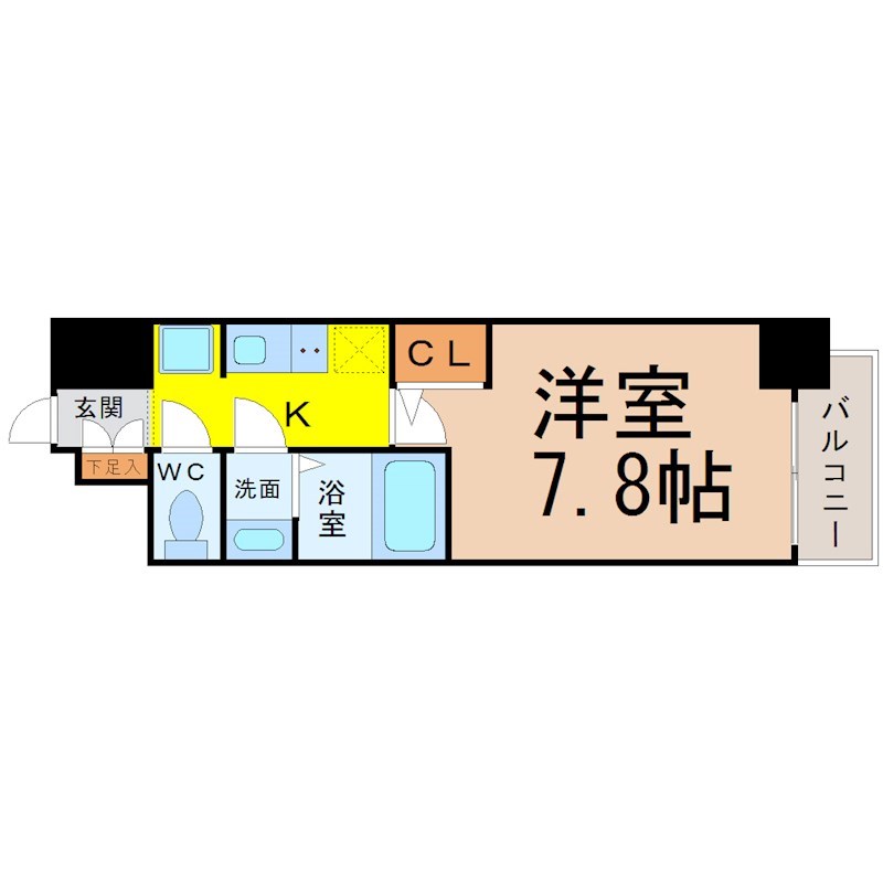 Ｓ－ＲＥＳＩＤＥＮＣＥ志賀本通 間取り