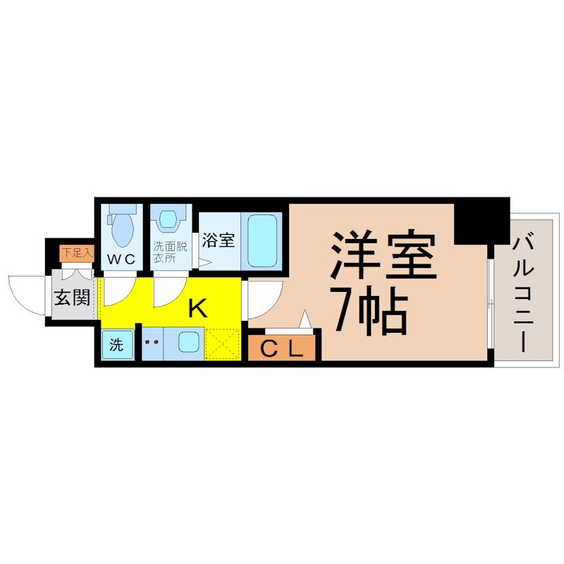 エステムコート名古屋グロース 間取り