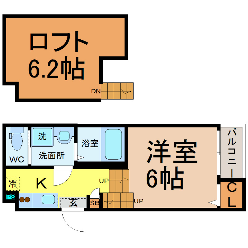 ラハト今池 間取り