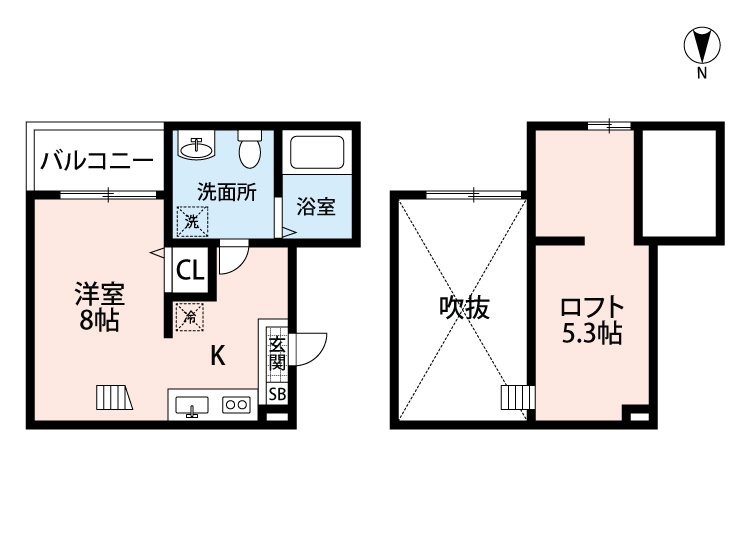 シャンティ中島 間取り