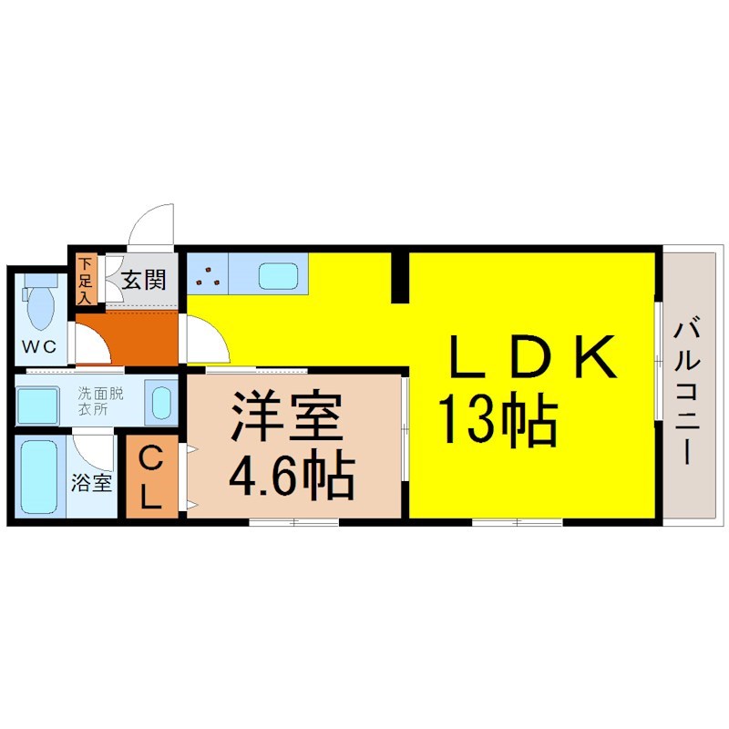 プリミエール東水切町II 間取り